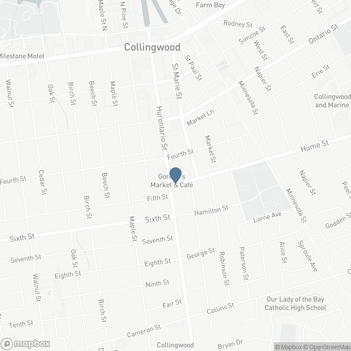 501 - 1 HUME STREET, Collingwood, Ontario L9Y 0X3
